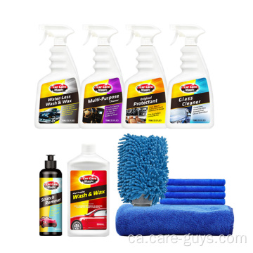 Kit de cura de cotxes de Wash Kit Premium detallats